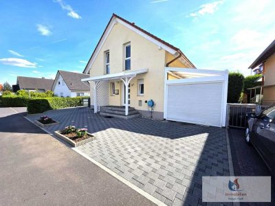Energieeffizientes freistehendes Einfamilienhaus mit moderner Ausstattung und großzügigem Grundstück