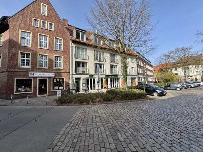 Altstadt Münster 88 m² Wohnung mit 46 m² Dachterrasse (Süd/West) - Privater Rückzugsort & Abendsonne