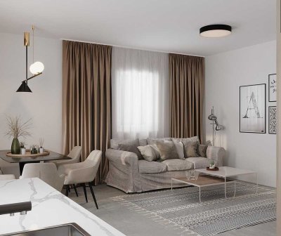 Exklusive 3-Zimmer Penthouse Wohnung mit großzügiger Terrasse