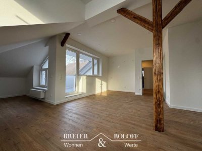 Luxus trifft Altbaucharme - Exklusive 3,5-Zi.-DG-Whg. im Erstbezug