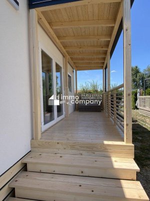 Neues Mobilheim im Ruster Storchencamp