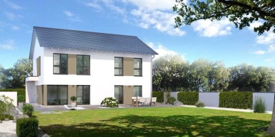 Ihre DHH in Aschaffenburg auf drei Ebenen+Keller: Flexibel, Effizient technikfertig Ausgebaut inkl.