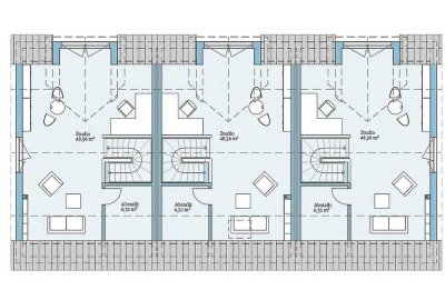Neubau-Reihenhaus in Dorfen – Bahnhofsnähe |  QNG & KfW40 Standard