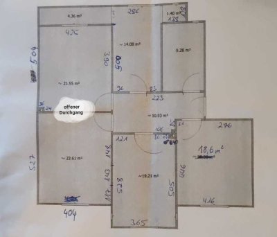 Innenstadt nahe 4,5-Zimmer-Wohnung in Herne