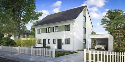 Neubau Einfamilienhaus Doppelhaushälfte mit 145 m² auf Grundstück in Bergheim Rheidt Baujahr 2022