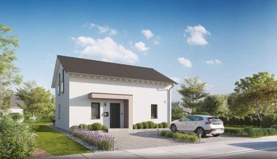 Modernes Eigenheim mit Umwelt-Plus