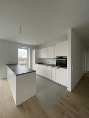 *reserviert* Hochwertige 3-Raum-Wohnung mit Dachterrasse und Einbauküche in Flensburg