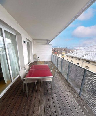 Wohlfühloase nähe Zentrum Villach: Möblierte und lichtdurchflutete 2-Zimmer Wohnung mit sonnigem Balkon und moderner Ausstattung!