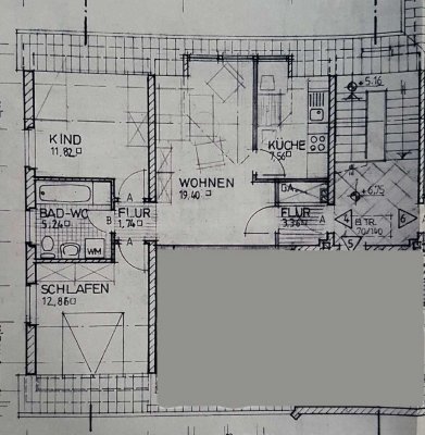 Nachmieter für 3-Raum-Wohnung gesucht