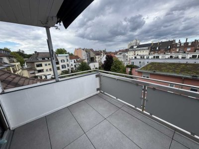 Charmante 4-Zimmer Maisonette-Wohnung im 3. & 4. OG mit Dachterrasse in Karlsruhe Weststadt