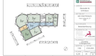 Sanierte 5-Zimmer-Wohnung, Franz-Ludwig-Str. 27, Trier, 3. OG