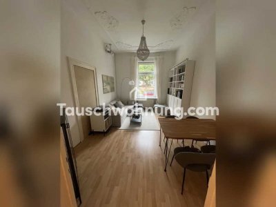 Tauschwohnung: Altbau-Wohnung im Nordend mit Garten und Wintergarten