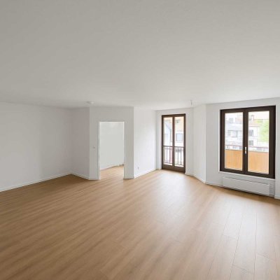 Renovierte 3-Zimmer-Wohnung mit Balkon im Zentrum von Hilden