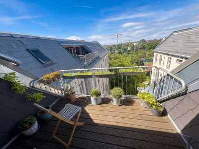 Dachgeschosswohnung mit 2 Dachterrassen in Neukölln/Treptow