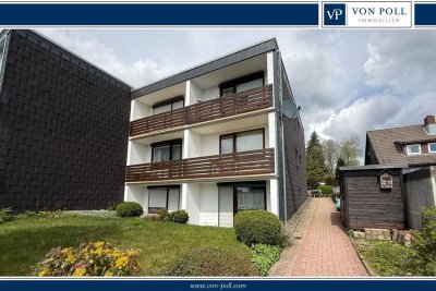 Schöne, gepflegte und sanierte 
50 m² Wohnung mit Balkon