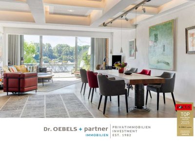 WOHNOASE IN DIREKTER RHEINLAGE - saniertes Reihenhaus mit Loftcharakter