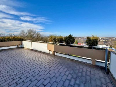 Stadtnahe Maisonette Wohnung mit Weitblick über Witten