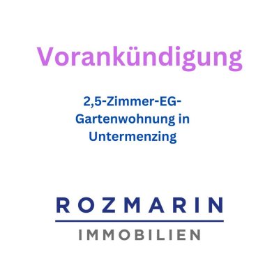 2,5-EG-Garten-Whg.  in Untermenzing