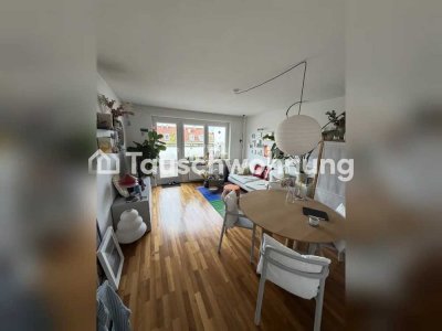 Tauschwohnung: 2 Zi. Wohnung mit riesigem Balkon gegen mind. 3 Zi.