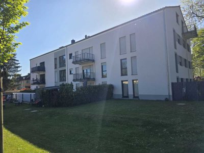 Moderne 3-Zimmer Neubauwohnung im Erdgeschoss mit Garten - barrierefrei
