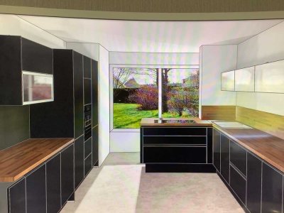 Stilvolle 3 Zimmer Wohnung mit Einbauküche und Garten in Worms Heppenheim