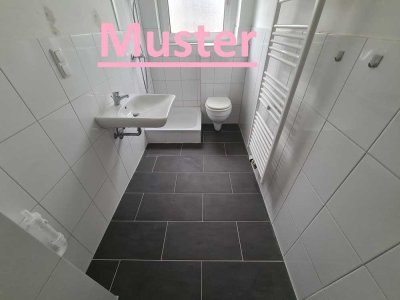 2-Zimmer-Wohnung plus Wohnküche mit neuem Bad+ neuen Böden