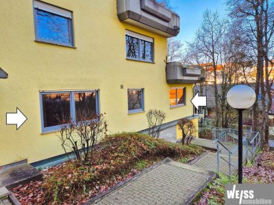 Modernisierte 3 Zi. Whg. in einer Terrassenwohnanlage, 5 % Bruttorendite bei WG möglich.