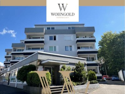 Refrath: 5-Zi. Penthouse-Wohnung zur Neu-Gestaltung mit Dom-Blick in Refrath