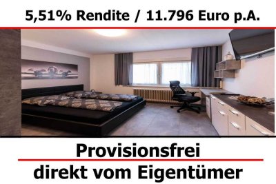 Kapitalanlage 5,51 % Rendite - vermietete 3 Zimmer Wohnung in Pforzheim