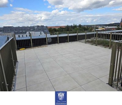 Ihre Dachterrasse mit traumhaften Dresdenblick wartet!