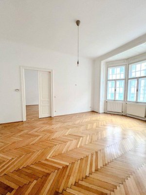 Stilvolle 4- Zimmer Wohnung, im wunderschönen Stilaltbau, 3. Bezirk - Balkon Errichtung möglich!