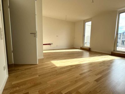 *Erstbezug* Geräumige 3-Raum-Wohnung mit Gäste-WC, Abstellraum und Terrasse