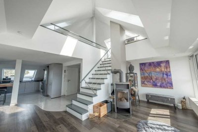 Licht. Architektur. Exklusivität – Maisonettewohnung im Penthouse-Stil mit Weitblick