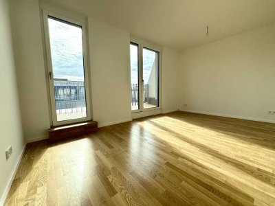 Moderne, helle 2-Raum-Wohnung im *Erstbezug* mit Balkon