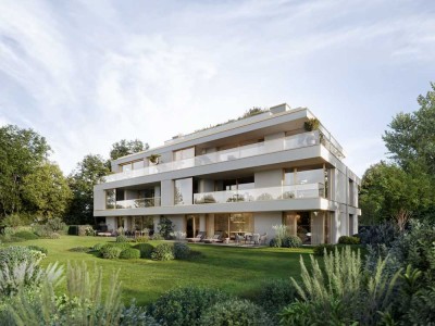 ELEGANTE GARTEN-VILLENWOHNUNG | BESTLAGE IN NYMPHENBURG | PRIVATGARTEN 319 m²