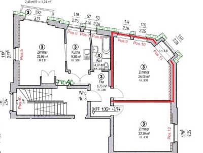 Studenten-Angebot: Teilsaniertes WG-Zimmer im Südviertel