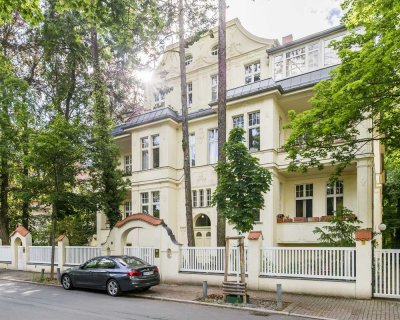 Wohnung in Grunewalder Jugendstilvilla mit direktem Gartenzugang