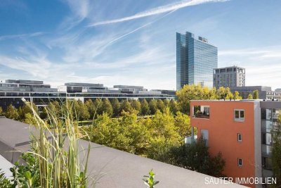 Mit Lift direkt ins Penthouse u. großer Dachterrasse