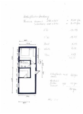 Sofort beziehbare 2-Zimmer-Wohnung in Sigmaringen