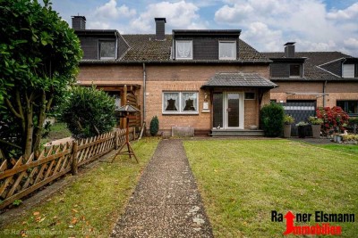 Emmerich-Hüthum: Viel Potenzial - Reihenmittelhaus mit sonnigem Garten