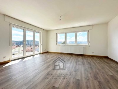 F&D | Renovierte 3-Zimmer-Wohnung inkl. EBK und Balkon mit herrlichem Weitblick