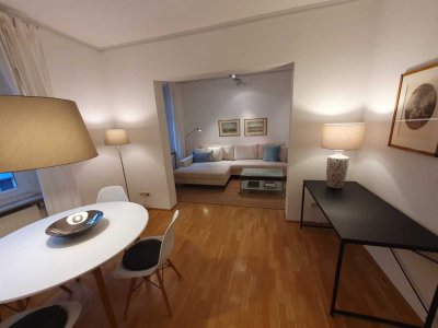 Möblierte 2-Zi-Wohnung St-Johannis mit gr. Süd-Balkon