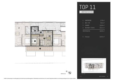 Hötting: clever geschnittene 2-Zimmer-Wohnung mit Terrasse