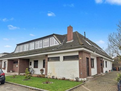 Weyhe: Großzügige 3-Zimmer-Wohnung mit 2 Bädern, Dachterrasse und Balkon