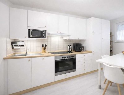 Top renovierte 1-Zi.-Wohnung mit Balkon & EBK - sofort bezugsfrei