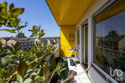 Sonnige Dachgeschosswohnung mit Balkon in ruhiger Lage mit Hobbyraum im Keller