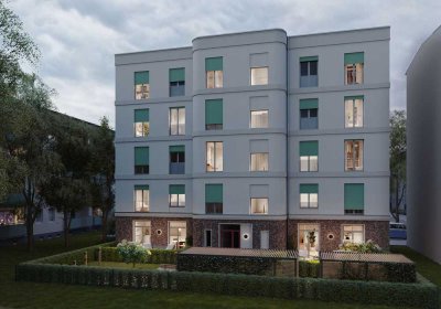 Großzügiges Wohnen im eleganten Neubau im Herzen des Blumenviertels