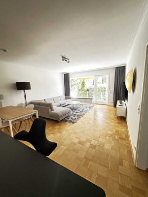 Charmante 2,5-Zimmer Wohnung mit Garten in Harlaching direkt an der Hochleite