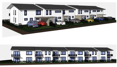 Neubau-Endreihenhaus in Ichenheim – EH55, PV-Anlage, Wärmepumpe & Südgrundstück!