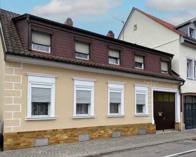 Charmantes 2-Familienhaus in Innenstadtlage von Schwetzingen